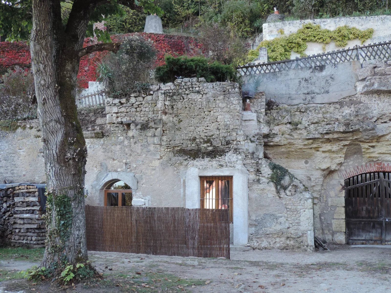 Gîte troglodytique le 161, gîte troglodyte à Noizay